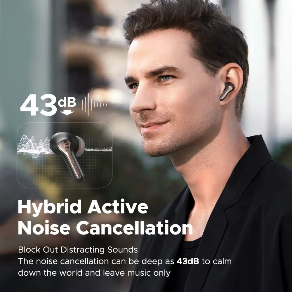 SoundPeats Capsule 3 Pro ANC Earbuds With LDAC & Hi-Res Certified