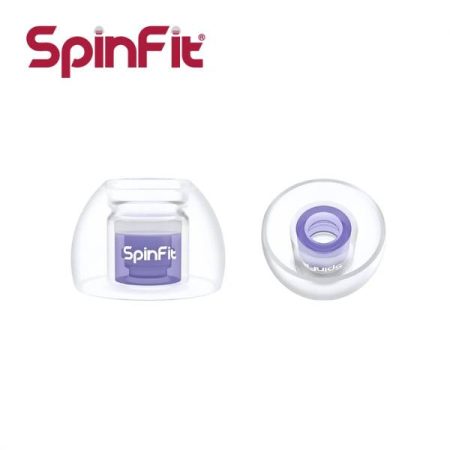 SpinFit Omni Silicone Eartips for True Wireless Earbuds & IEMs, M Size