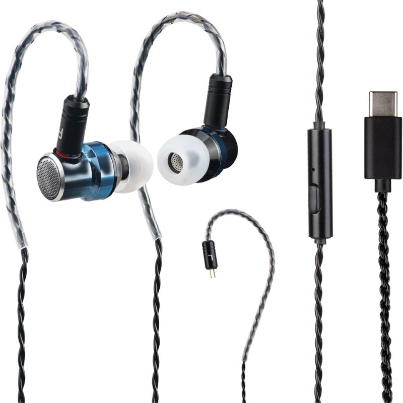 TINHIFI C0 Open-Back In-Ear Monitor with PU+Titanium Composite Diaphragm