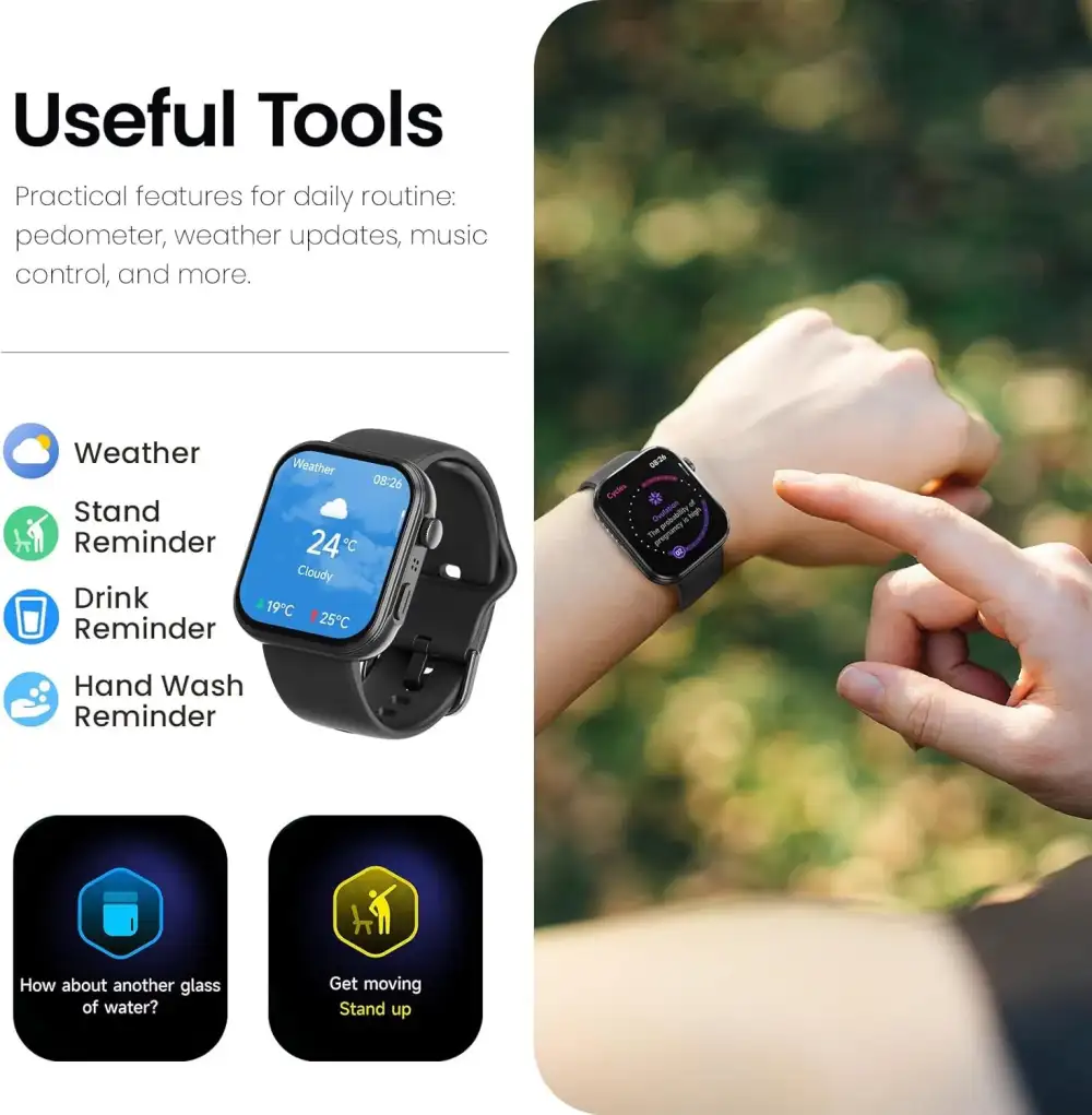 TOZO AMOLED S6 Smart Watch