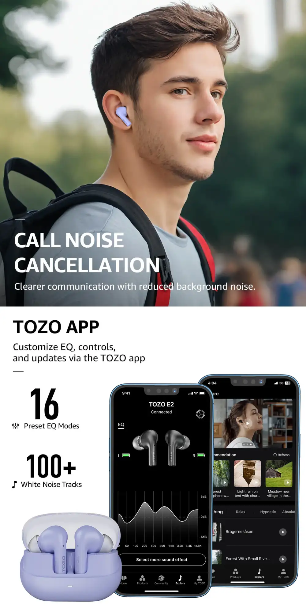 TOZO Agile Nova TWS Earbuds