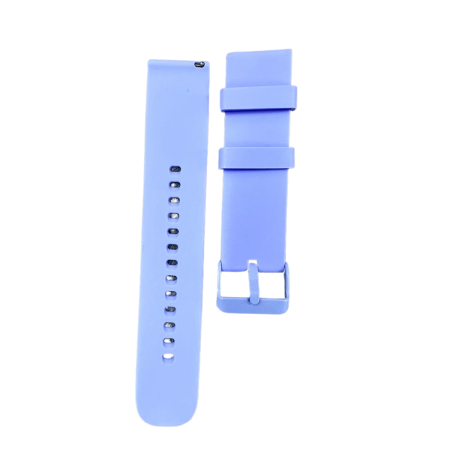 22mm Purple Silicone Smart Watch Strap, Compatible with All Models