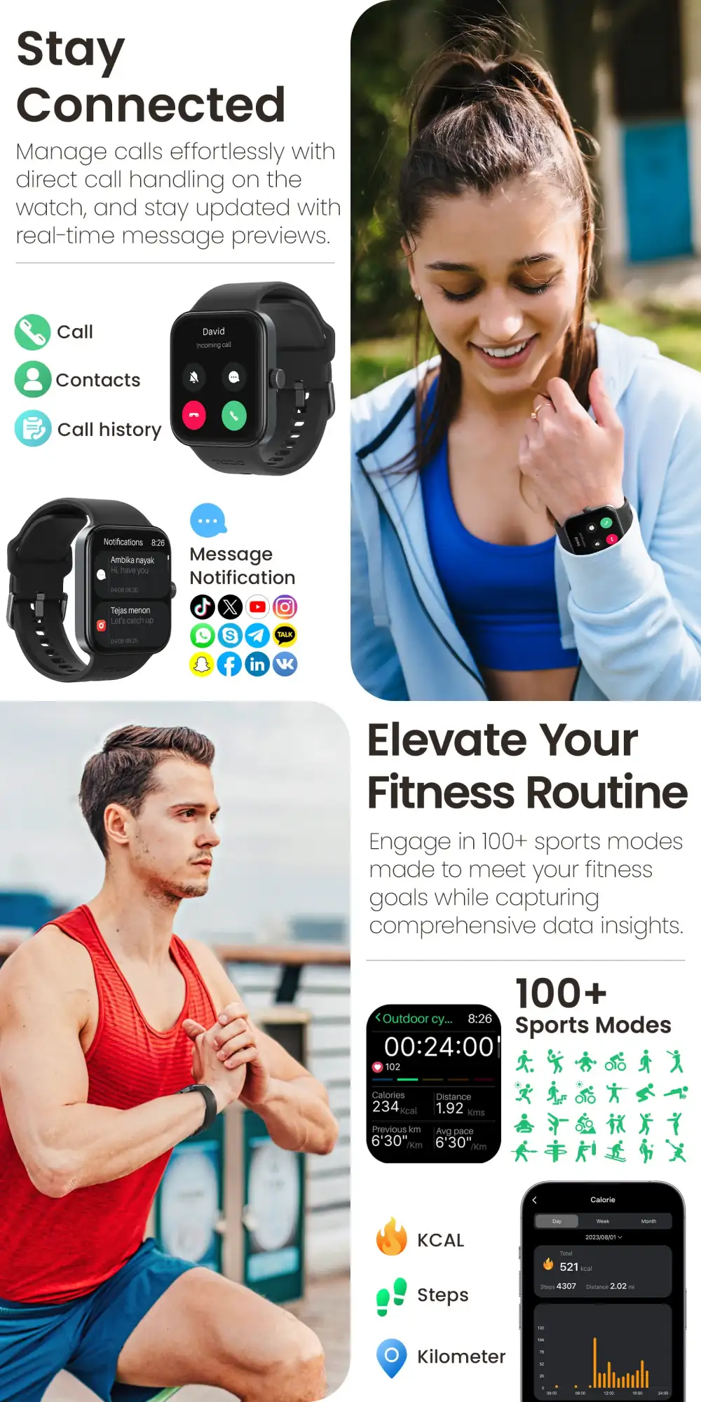 TOZO S4 AcuFit One Smartwatch 