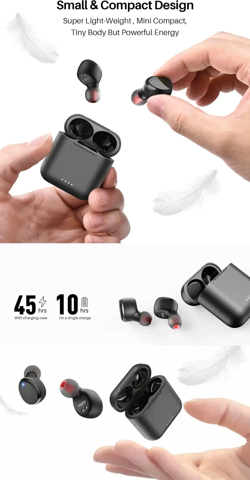 TOZO T6 True Wireless Earbuds