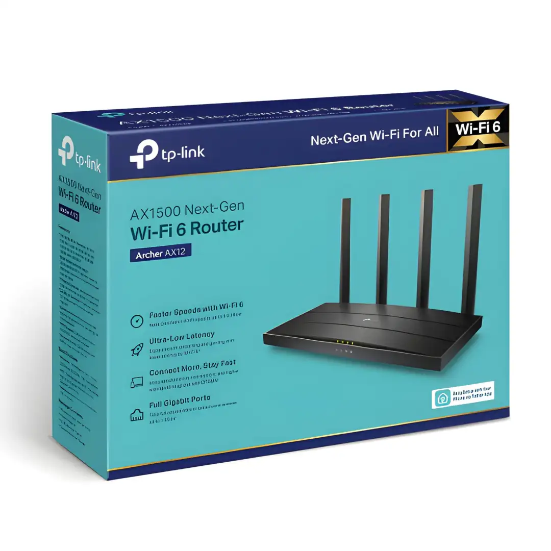 TP-Link Archer AX12 AX1500 Dual-Band Wi-Fi 6 Router Design