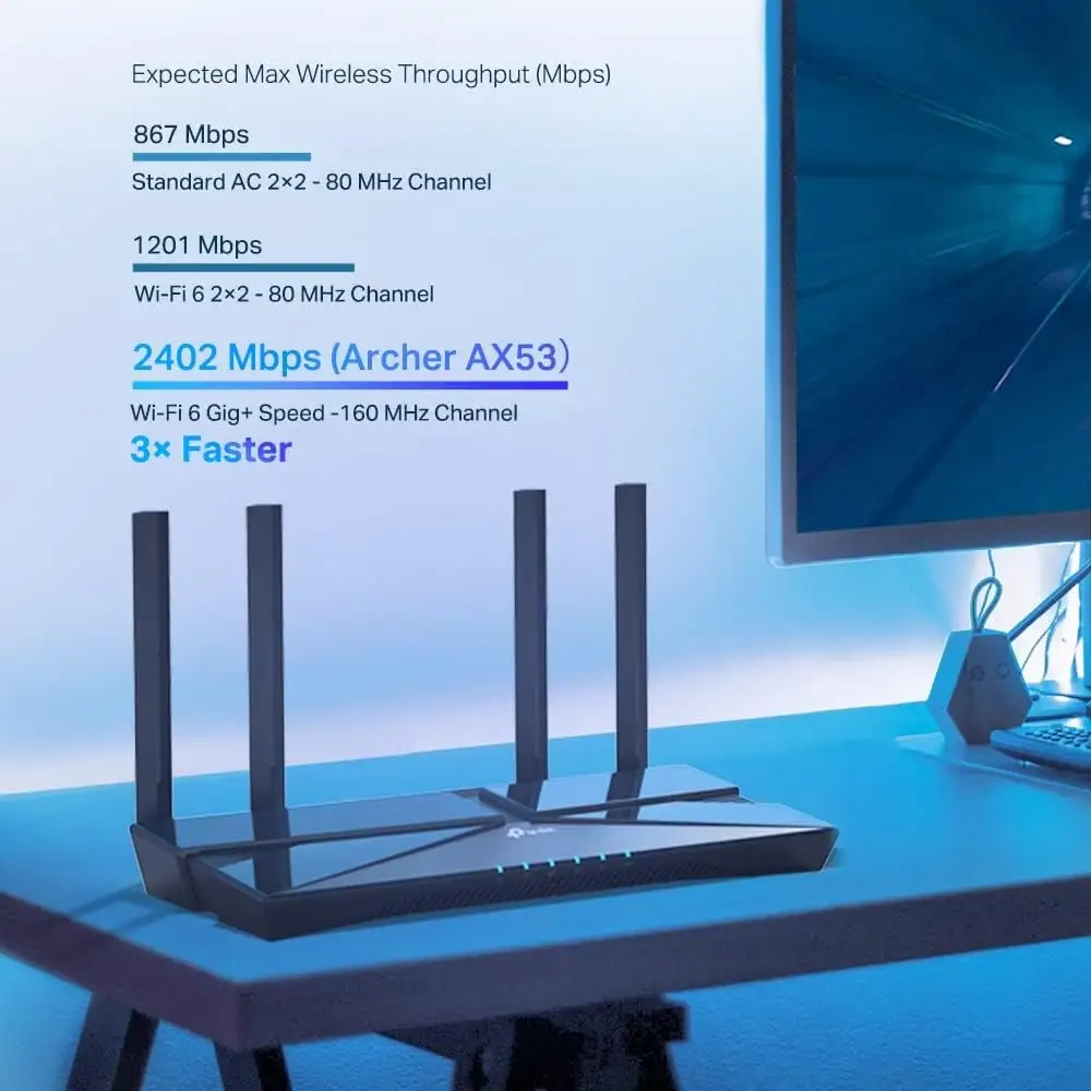 TP-Link Archer AX53 AX3000 Dual Band Gigabit Wi-Fi Router