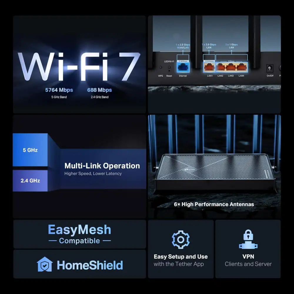 High performance BE400 built for gaming and streaming