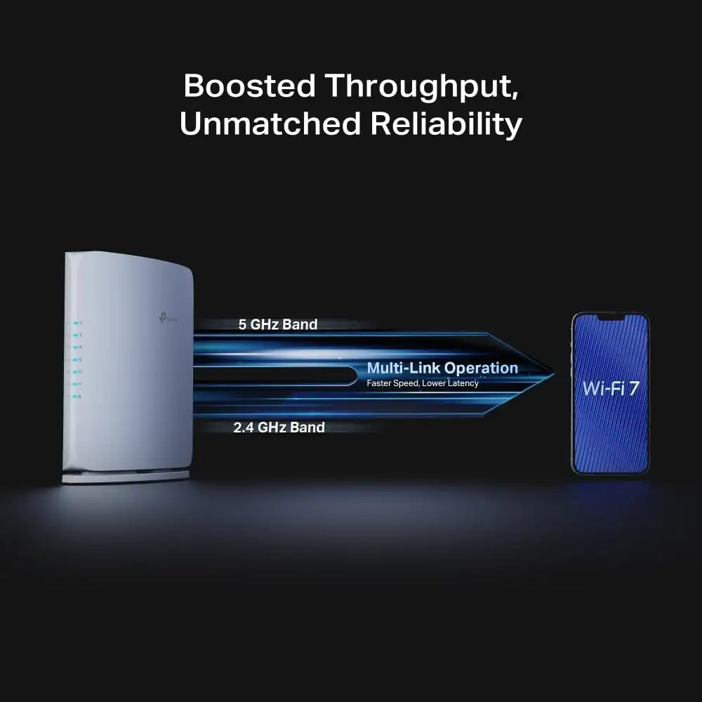 TP-Link Archer BE805 Wi-Fi 7 tri-band with ultra speed