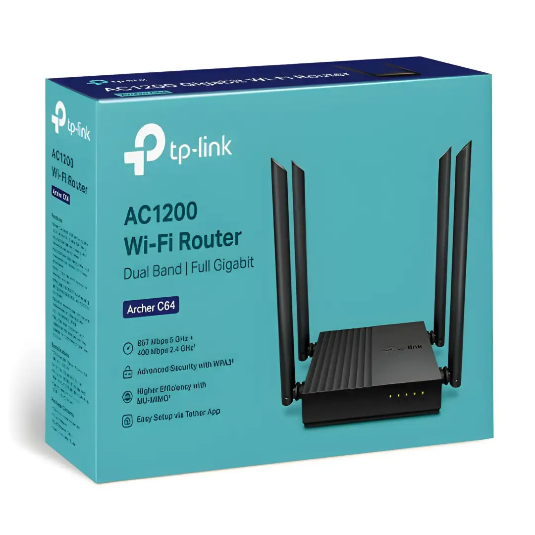 Archer C64 router with stable dual-band wireless signal