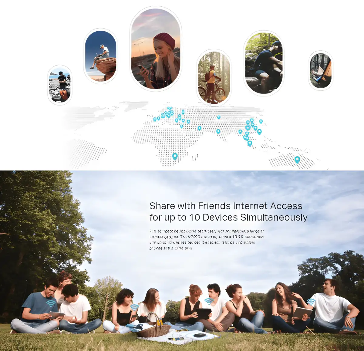 TP-Link M7000 150Mbps 4G LTE Mobile Wi-Fi Router