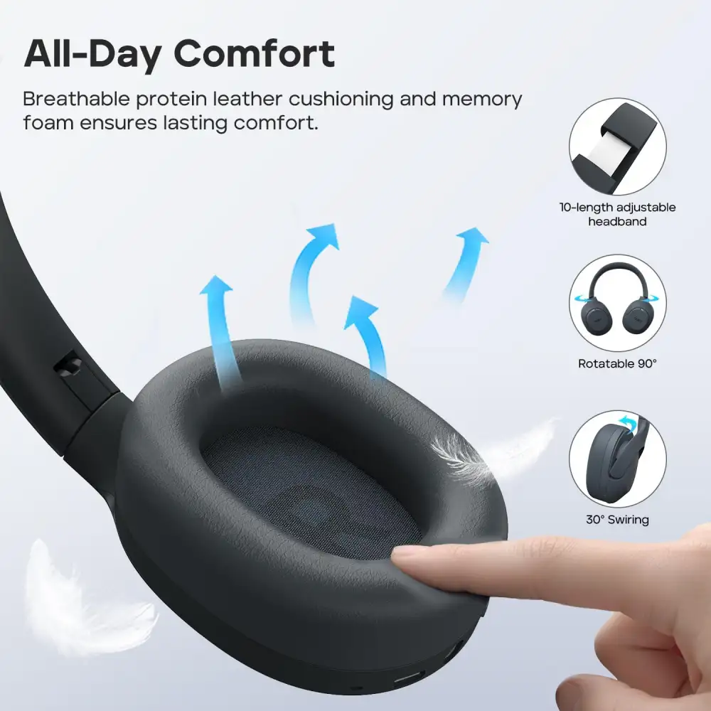 Premium TRIBIT QuietPlus 81 wireless headset design