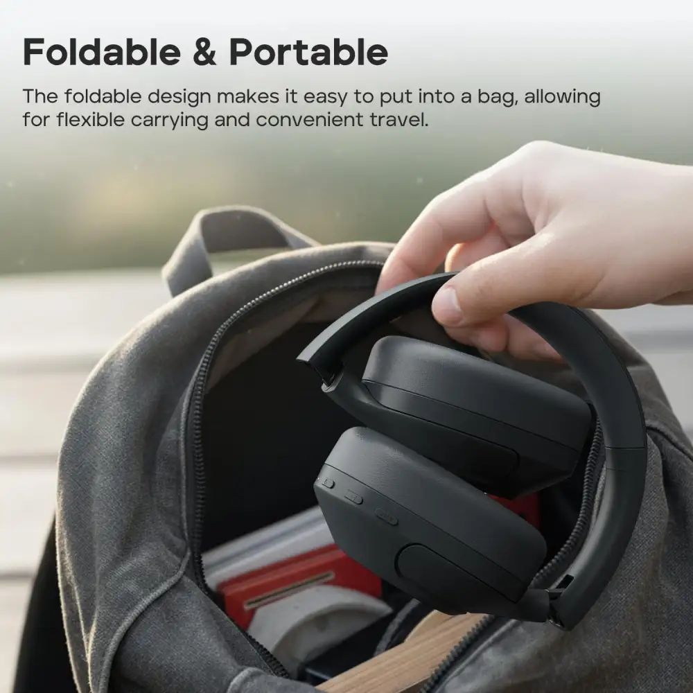 TRIBIT QuietPlus 81 headphones delivering rich audio