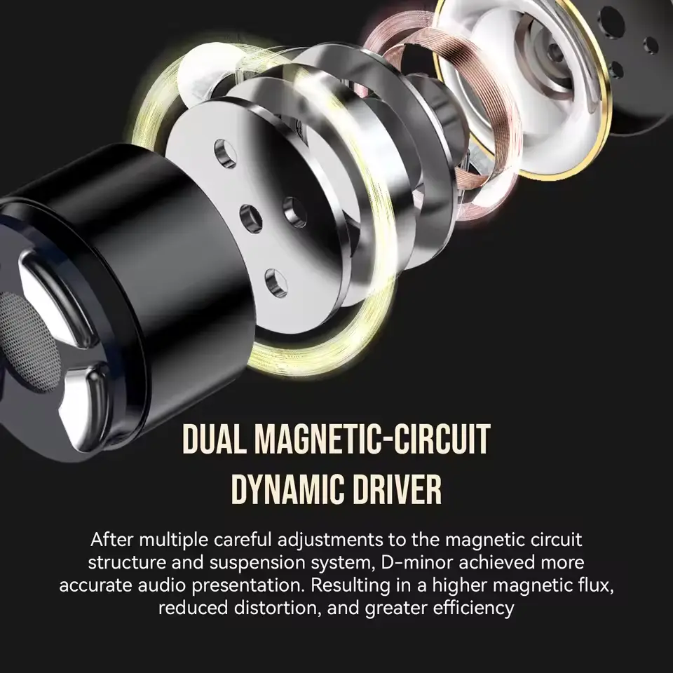TWISTURA D-Minor 10mm Dual-Magnetic Dynamic Driver IEM