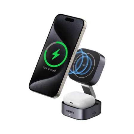 UGREEN 15W Qi2 Certified MagSafe Charger with USB-C Charging Cable (35316)