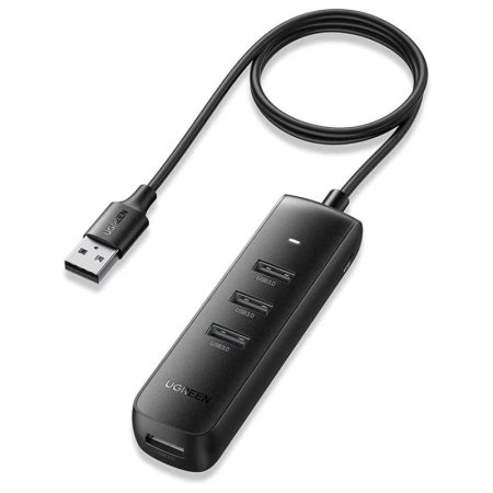 UGREEN 20486 0.5m USB Hub 4 Ports USB Adapter USB 3.0 Data Transfer Converter