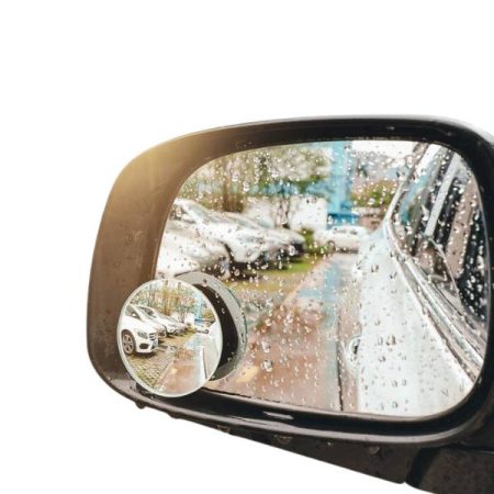 UGREEN Blind Sport Mirror 360°HD Wide Angle Round Convex Rearview 2PCS