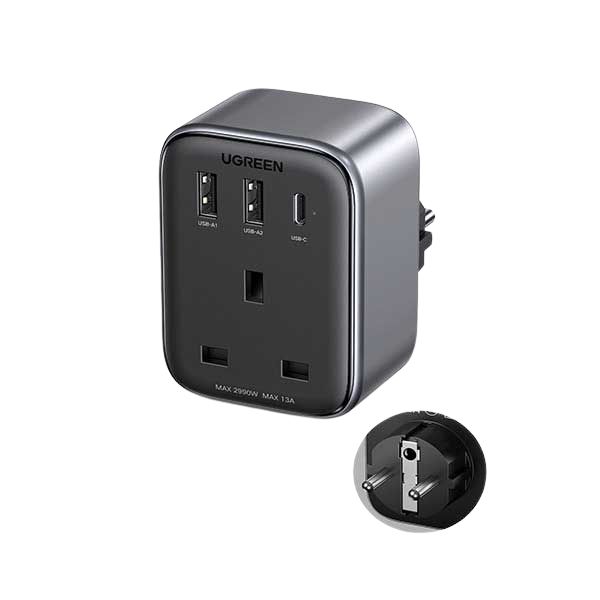 UGREEN CD314 (15290) 4-in-1 Travel Plug Adapter
