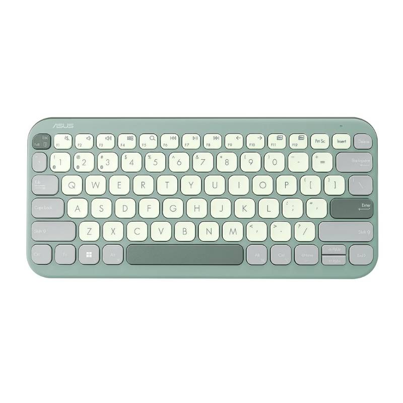 ASUS Marshmallow KW100 Bluetooth Wireless Keyboard Green