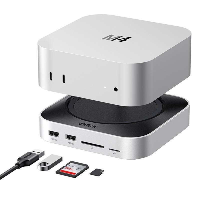UGREEN CM841 11 in 1 Mac mini M4/M4 Pro Docking Station #65487