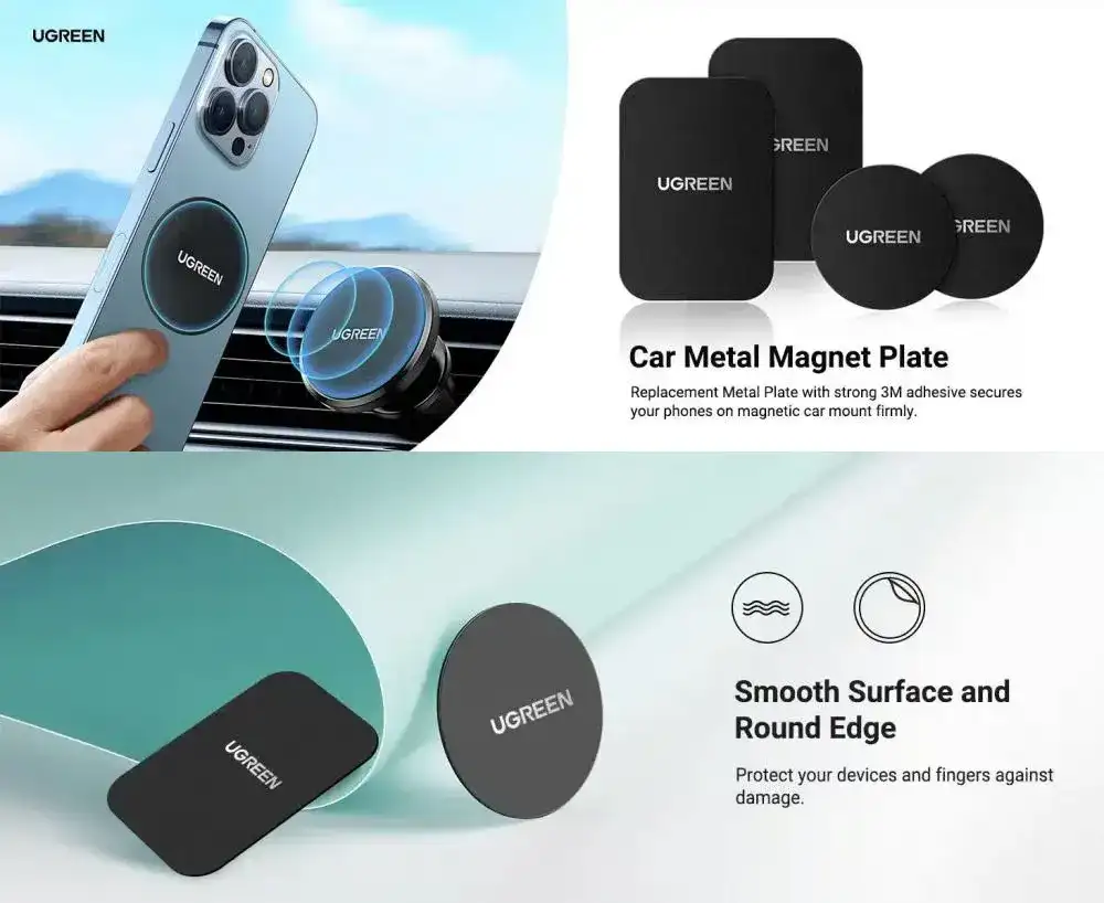 UGREEN LP123 (60410) Metal Plate Magnetic Phone Stand