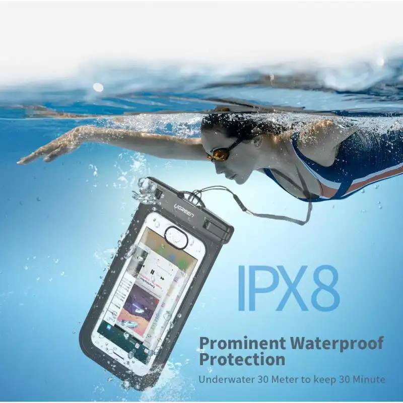 UGREEN LP716 IPX9 WATERPROOF CASE FOR 6.5" PHONE (45181)