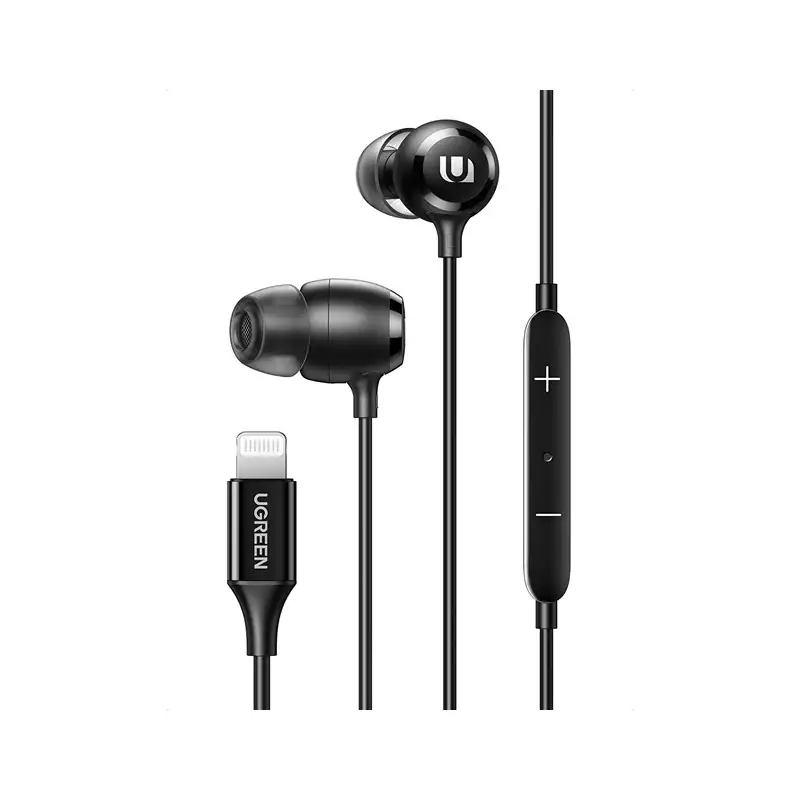UGREEN Lightning Earphones MFi Certified Official Warranty EP103