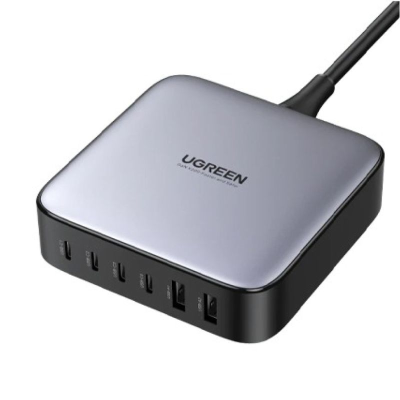 UGREEN Nexode 40905 200W USB C GaN Charger-6 Ports Desktop Charger