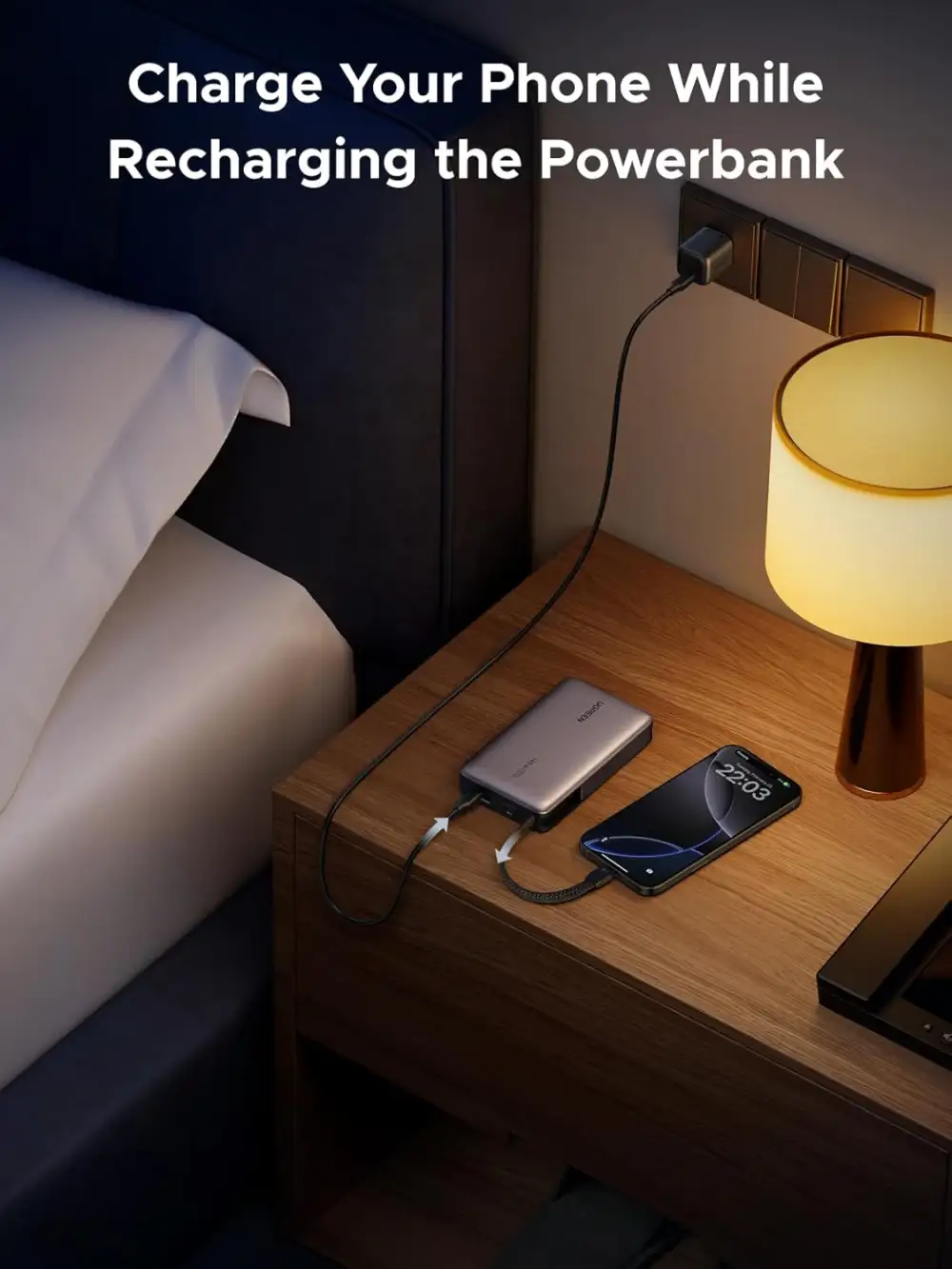 UGREEN PB551 20000mAh Power Bank with 145W Total Fast Charging