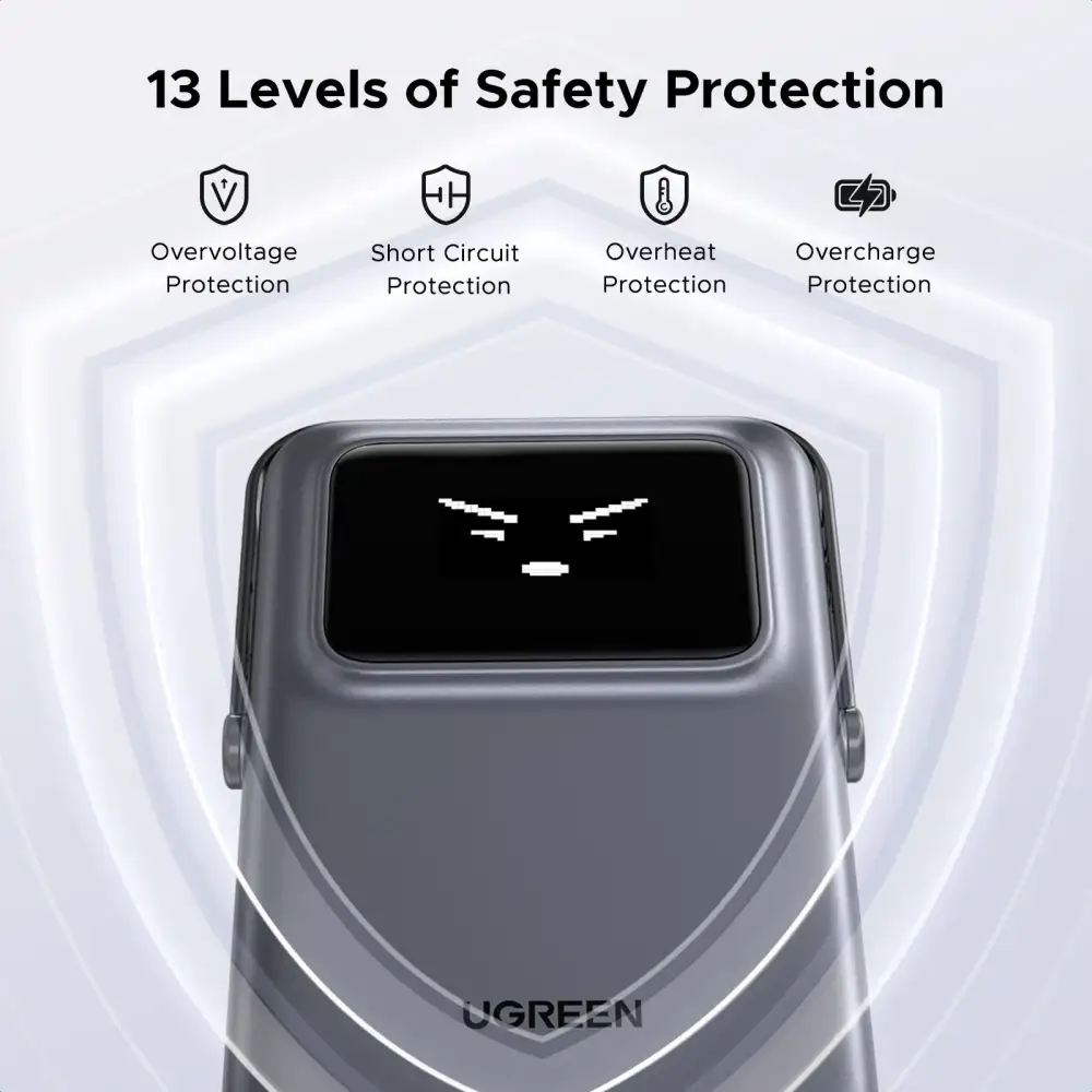 UGREEN PB572 (45327) 20W 10000mAh UNO Magnetic Wireless Power Bank