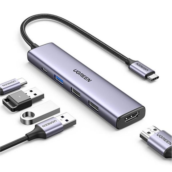 UGREEN Revodok CM478 USB-C Multifunction 5-in-1 Docking Station (15495)
