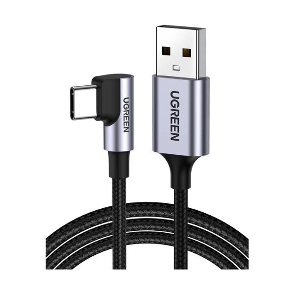 UGREEN US284 Right Angle USB-A to USB-C Cable 1m-50941