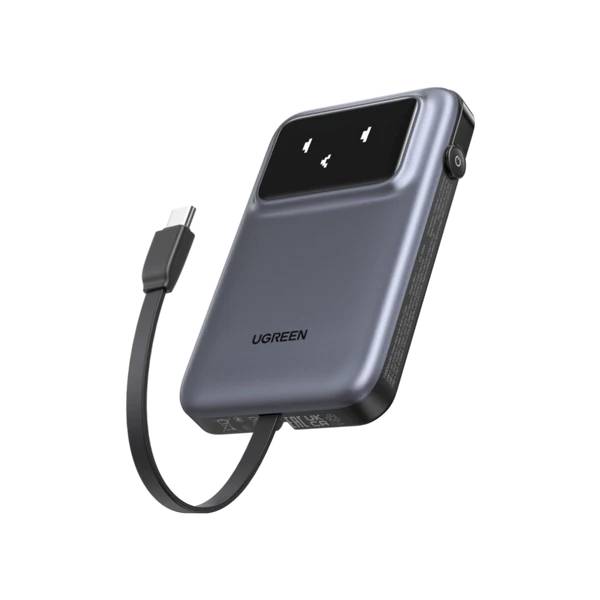 UGREEN Uno 10000mAh 30W Power Bank with Built-in USB-C Cable