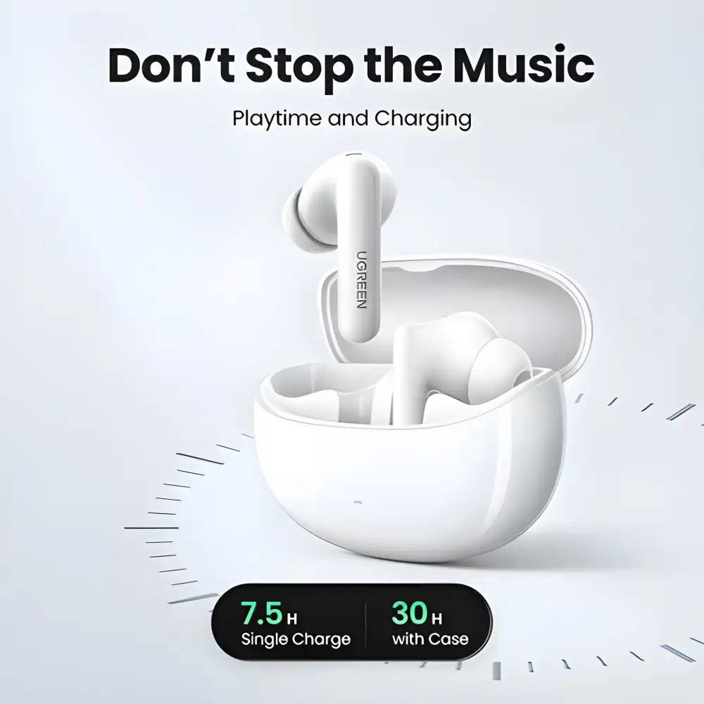 UGREEN WS209 (45786) HiTune S3 True Wireless Earbuds - White