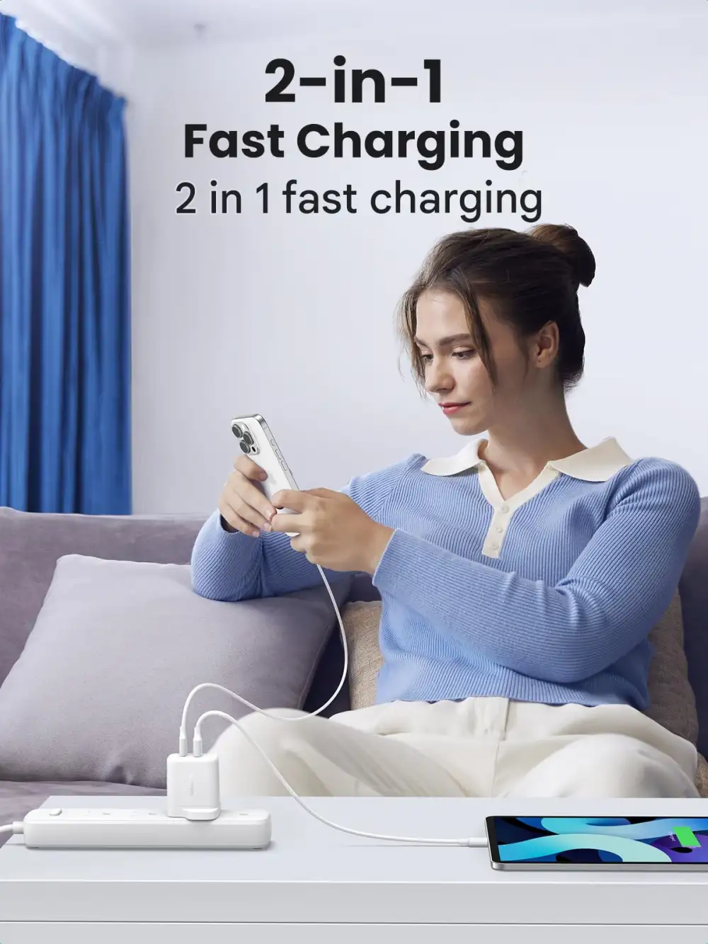 UGREEN X227 20W 2-Port Fast Charger - EU (45310)
