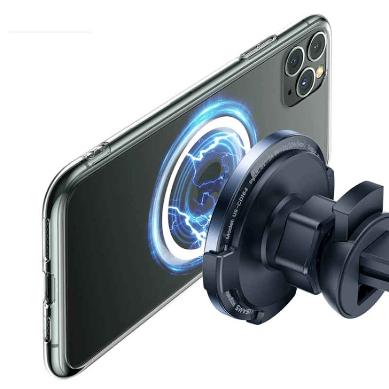 USAMS US-CD164 15W Magnetic Car Wireless Charger