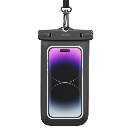 USAMS US-YD012 6.7 inch Transparent Waterproof Swimming Mobile Phone Bag