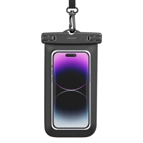 USAMS US-YD012 6.7 inch Transparent Waterproof Swimming Mobile Phone Bag