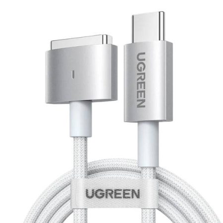 Ugreen 35509 140W USB-C to Magsafe 3 Braided Charging Cable for MacBook Pro / Air, 2m (US530)