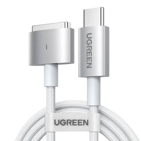 Ugreen 35509 140W USB-C to Magsafe 3 Braided Charging Cable for MacBook Pro / Air, 2m (US530)