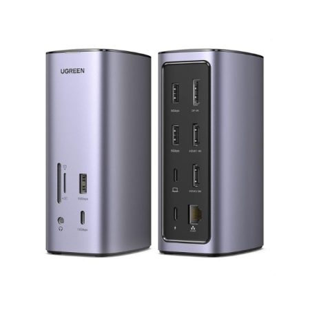 Ugreen CM555 Revodok Pro 12-in-1 4k HDMI Universal Docking Station (90325)