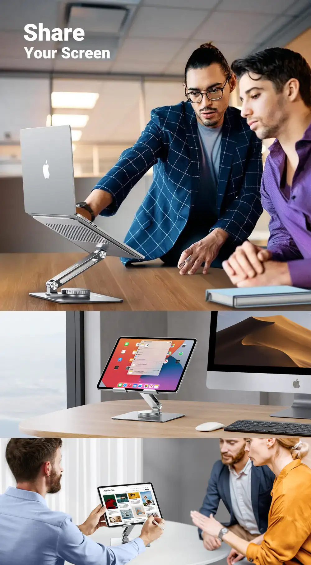 Ugreen LP592 Adjustable Swivel Laptop Stand 