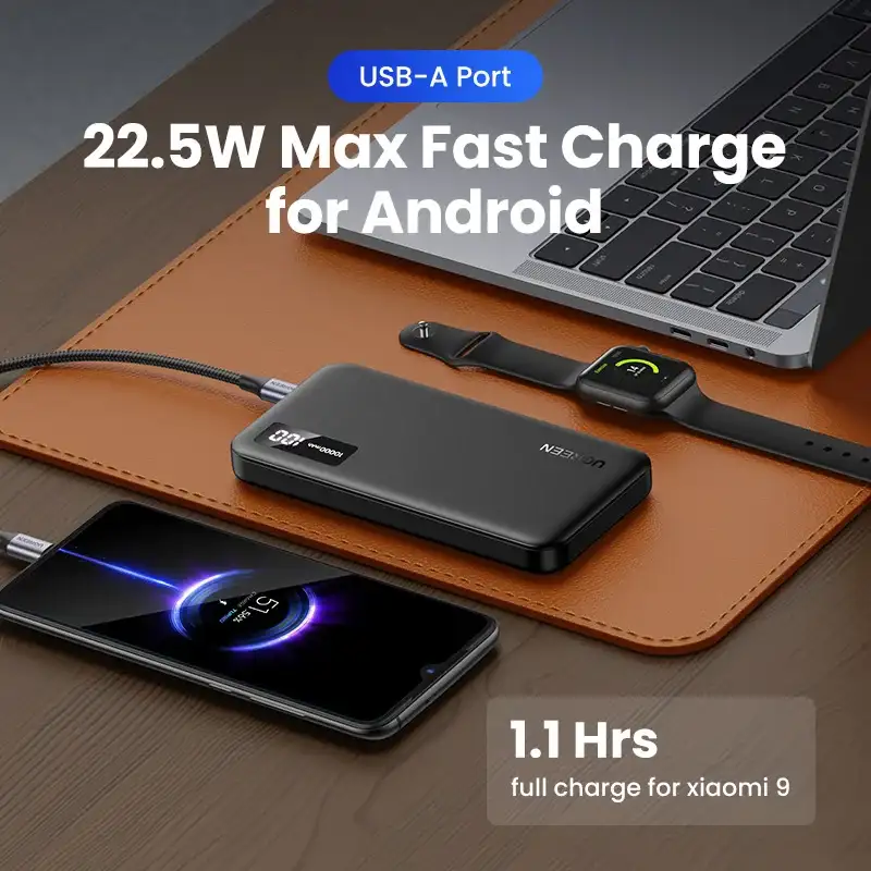 UGREEN PB311 10000mAh Portable Power Bank Product View