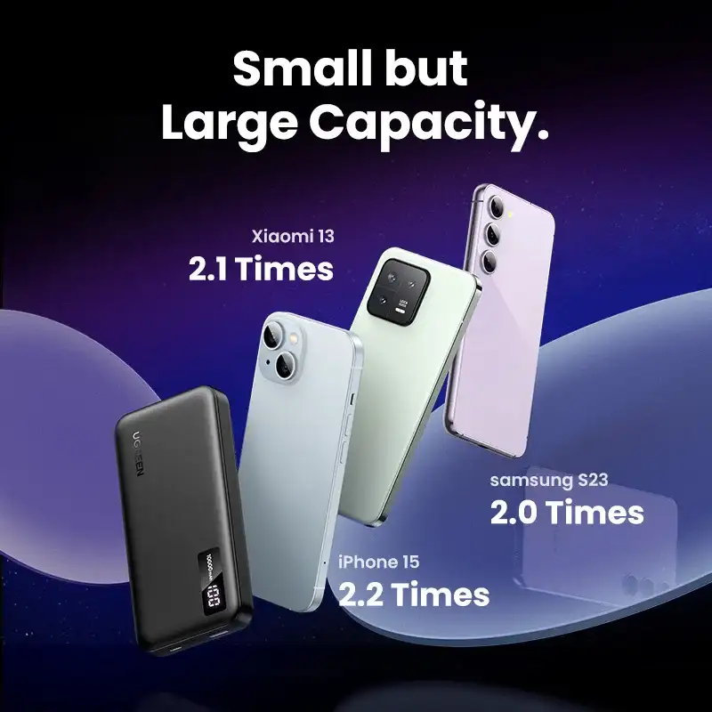 UGREEN PB311 20W USB-C PD and 22.5W USB-A Fast Charging Power Bank