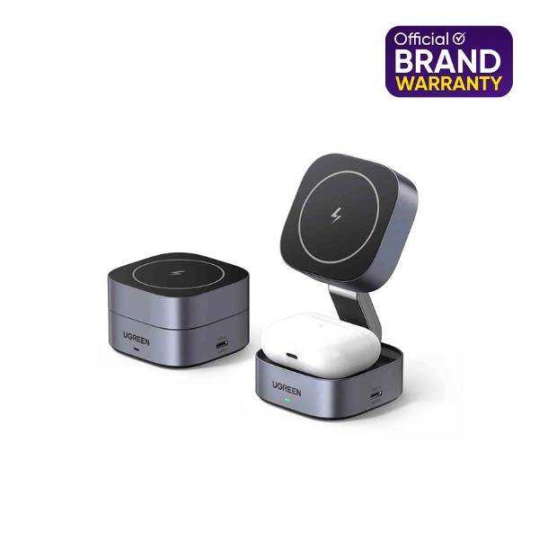 Ugreen W526 2-in-1 Magnetic Wireless Charger (35278)