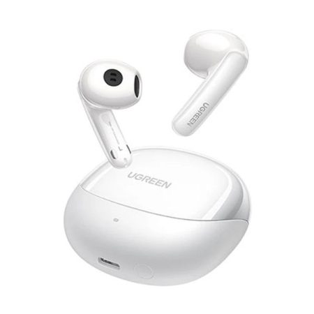 Ugreen WS203 (35873) HiTune H6 Pro Hybrid ANC Earbuds, White