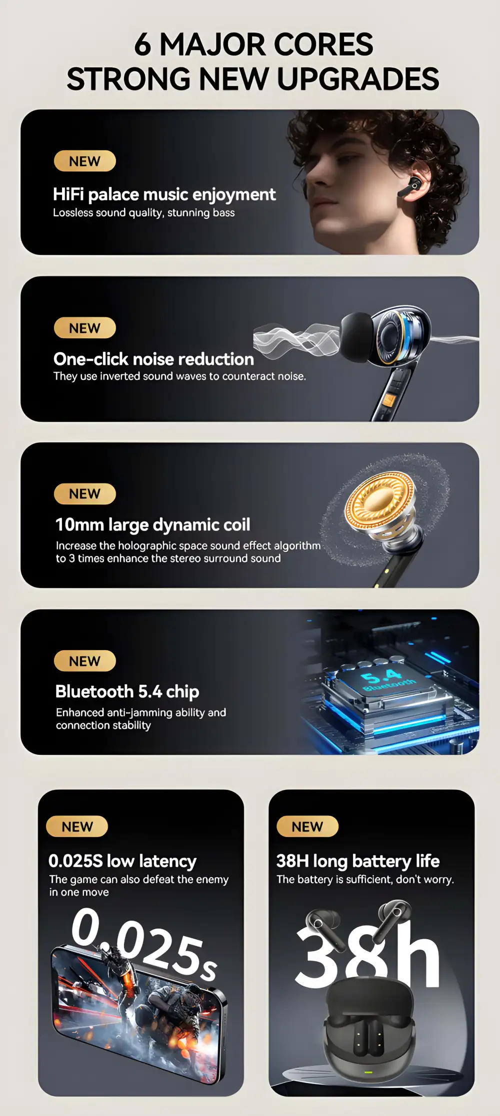 Valdus VTS-200 TWS Bluetooth Earbuds