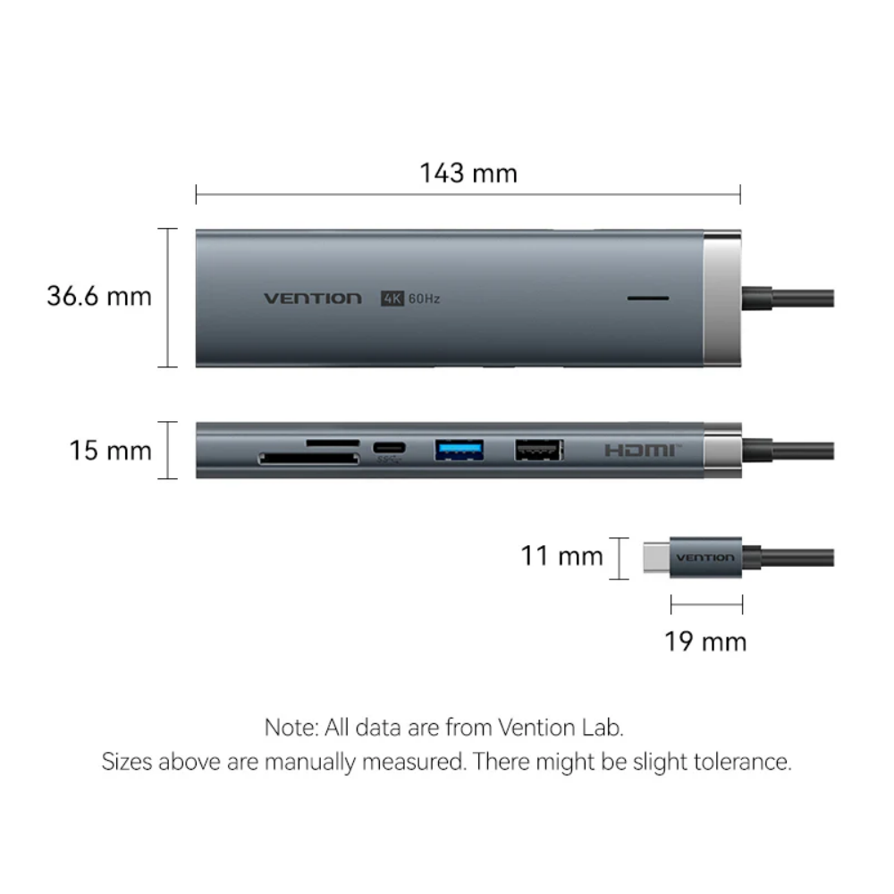 Vention TGVHB 9-in-1 USB-C Docking Station