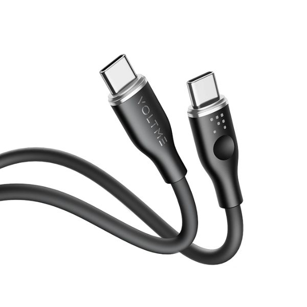 Voltme Powerlink Moss Liquid Silicon 5A 3.3ft 1M USB-C Cable