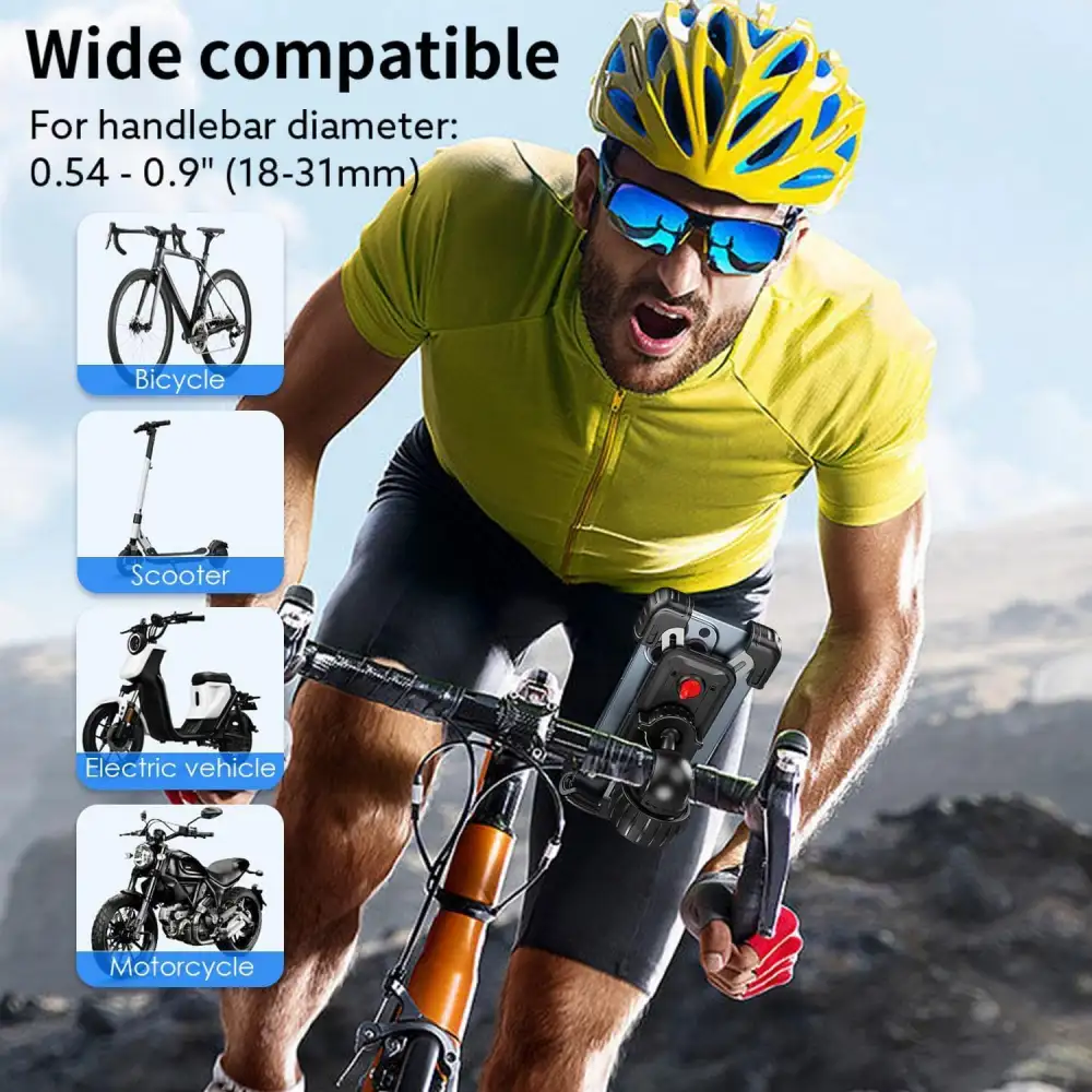 Vyvylabs VFBRS-01 Knight Smartphone Holder for Bicycle and Motorcycle