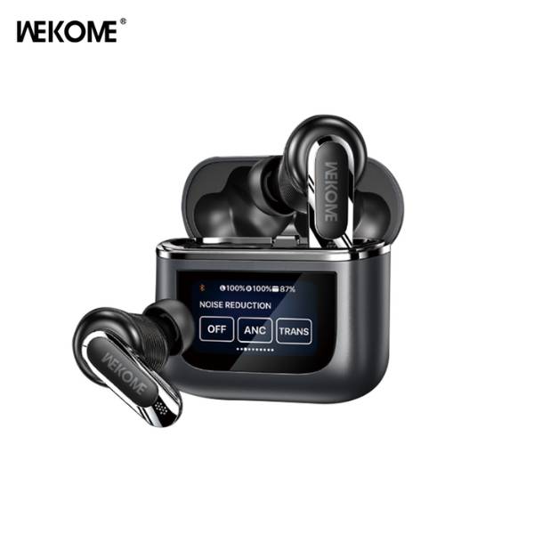WEKOME Beluga S9 Noise Cancelling Earbuds with Smart LCD Screen